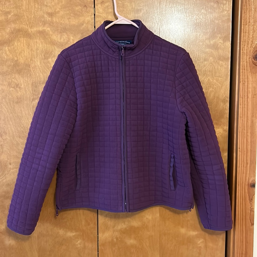 Charter Club Purple Jacket